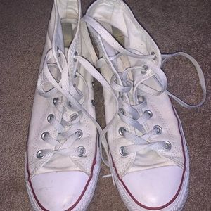 High top White Converse